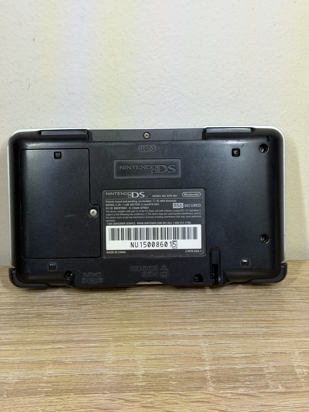 Nintendo DS Titanium Console NTR-001 with Charger TESTED | READ