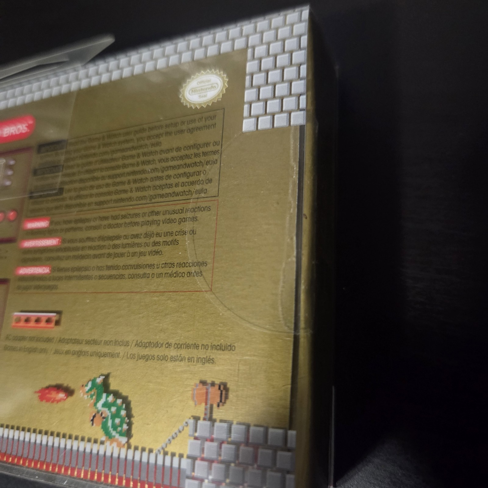 Nintendo Super Mario Bros. Game and Watch Color Screen *NEW and Sealed*