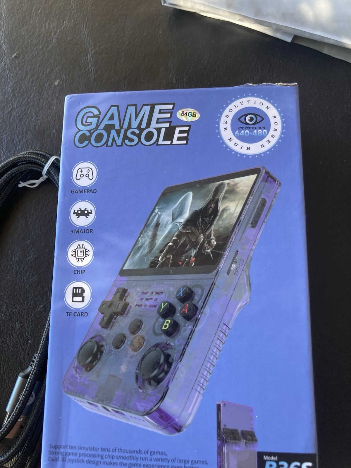 R36S Retro Handheld Gaming Console 64GB Games, 3.5″ IPS Display MINT [30]