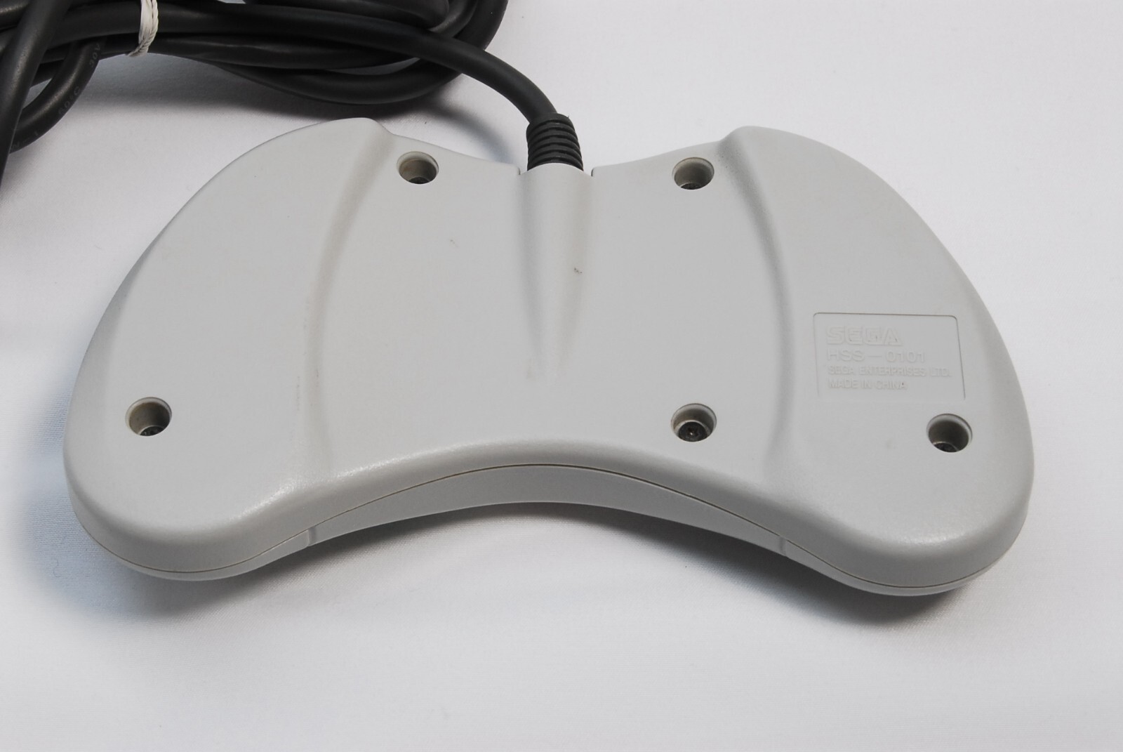 Sega Saturn Console White HST-3220 w/ Controller Cables NFL Game Japan Tested