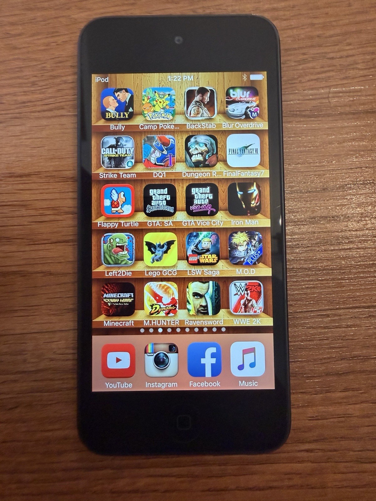 180 Rare Games ipod Touch 5th Infinity Blade Halo Resident Evil Lego Bully GTA