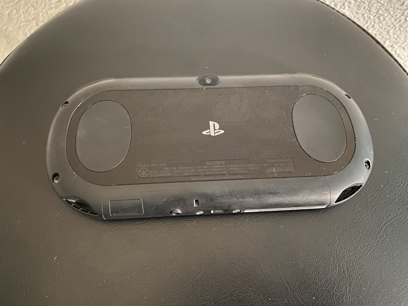Sony PlayStation PS Vita PCH-2000 Console Black 256gb + Charger