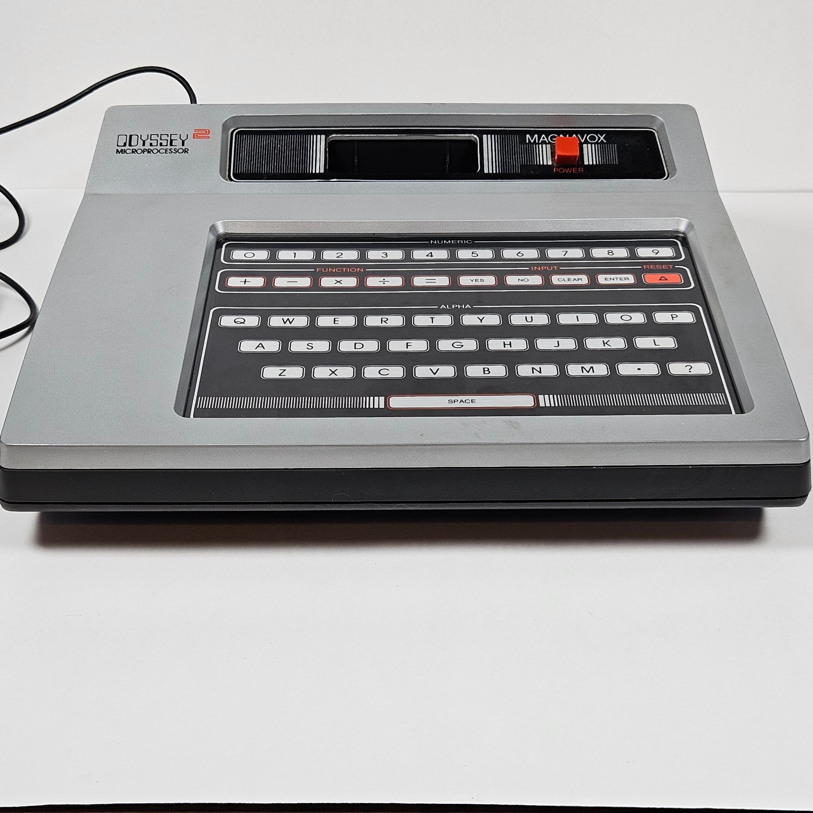 Magnavox Odyssey 2 CIB Launch Edition With Styrofoam, Plastic, and Paperwork