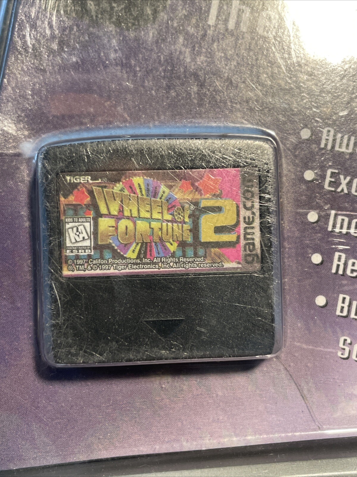 Tiger Game.Com Handheld Video Game Console Portable Electronics 1998 SEALED