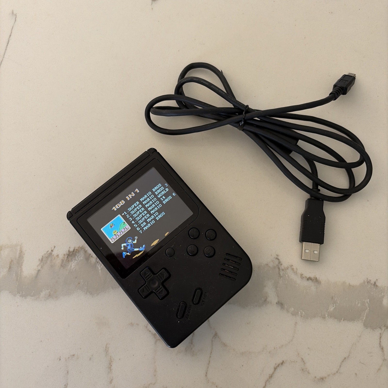 Retro FC Plus 168-in-1 Handheld Console w/ Charging Cable TESTED & WORKS GREAT!