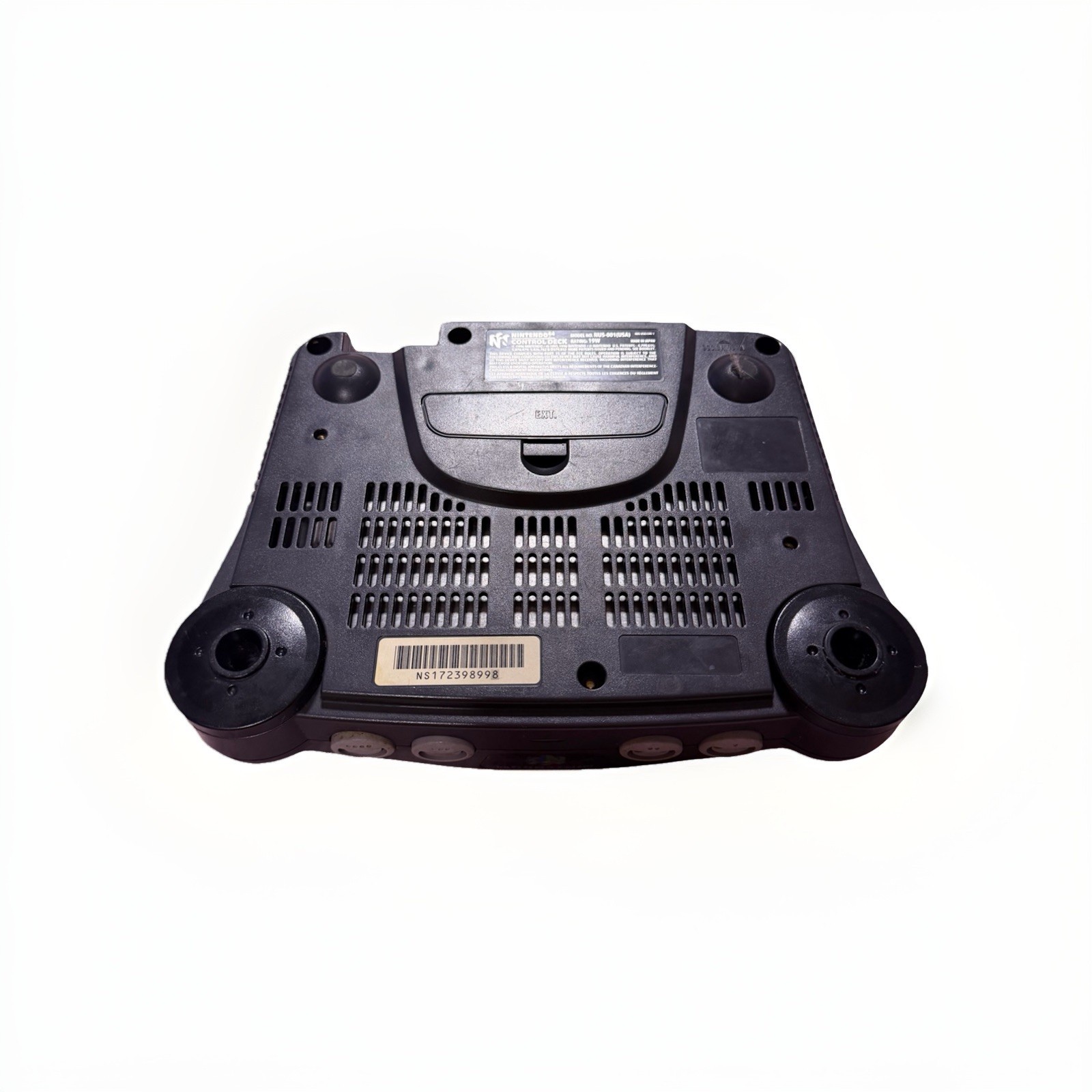 Nintendo 64 (NUS-001) Black Home Console NTSC-U/C Multiplayer with Expansion Pak