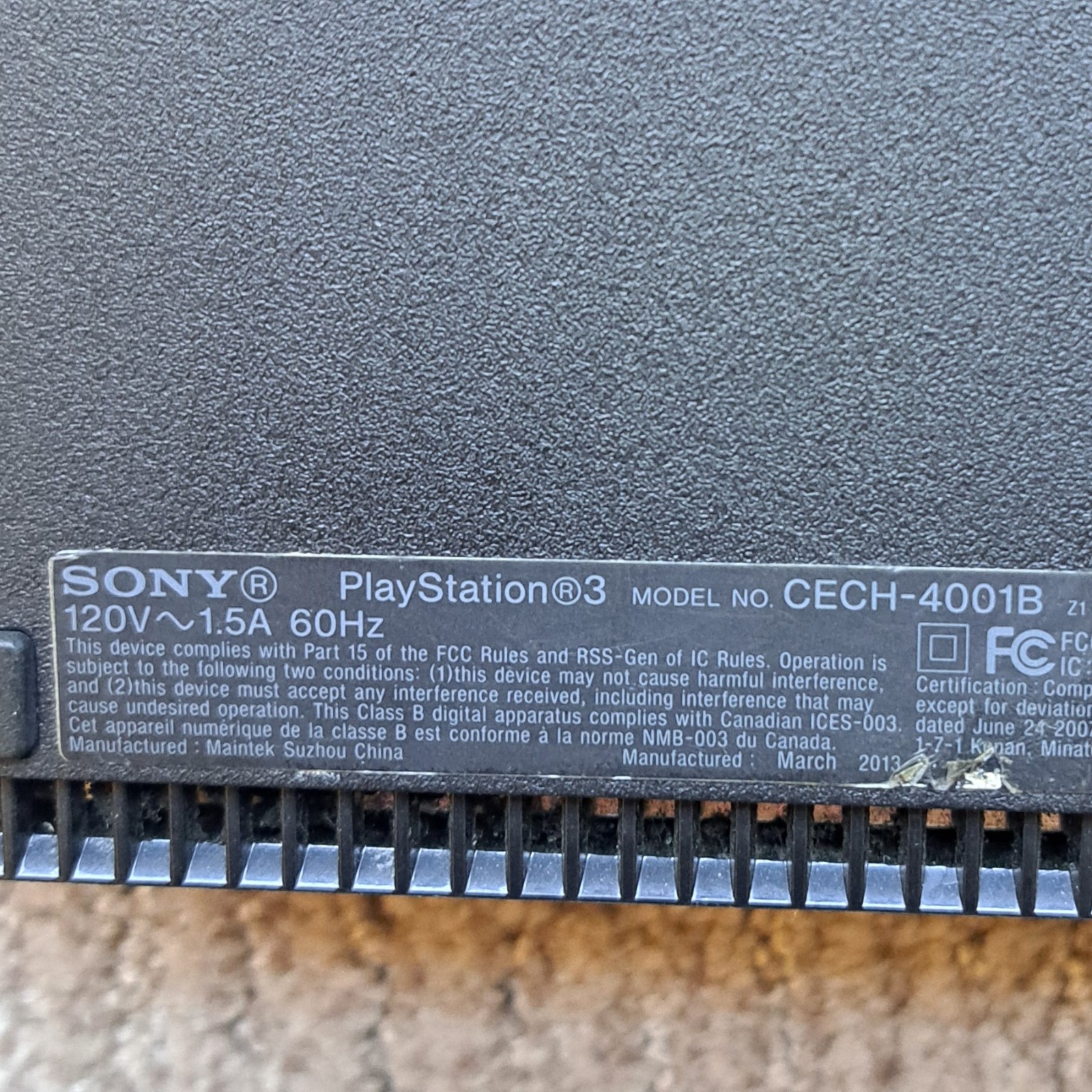 ✅ Sony PlayStation 3 PS3 Super Slim 250GB 4001b Console w/ 3 Games, Controller ✅