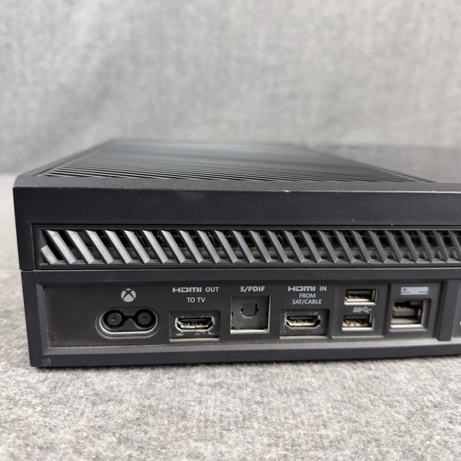 Microsoft Xbox One Console Model 1540 Black Power Supply HDMI Tested NTSC-U/C