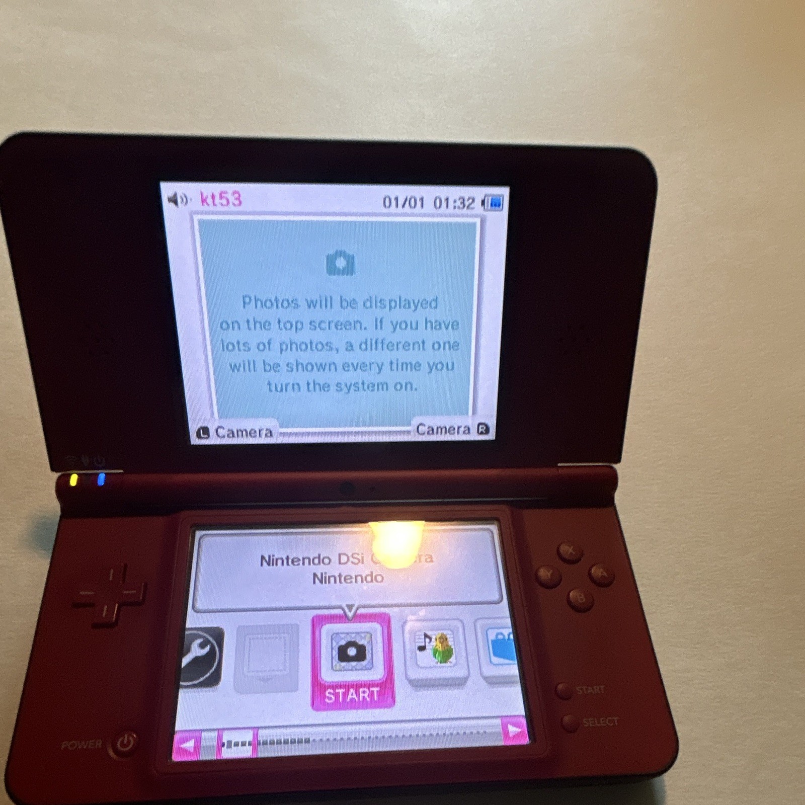 Nintendo DSi XL 25th annivers Edition Red Handheld Console
