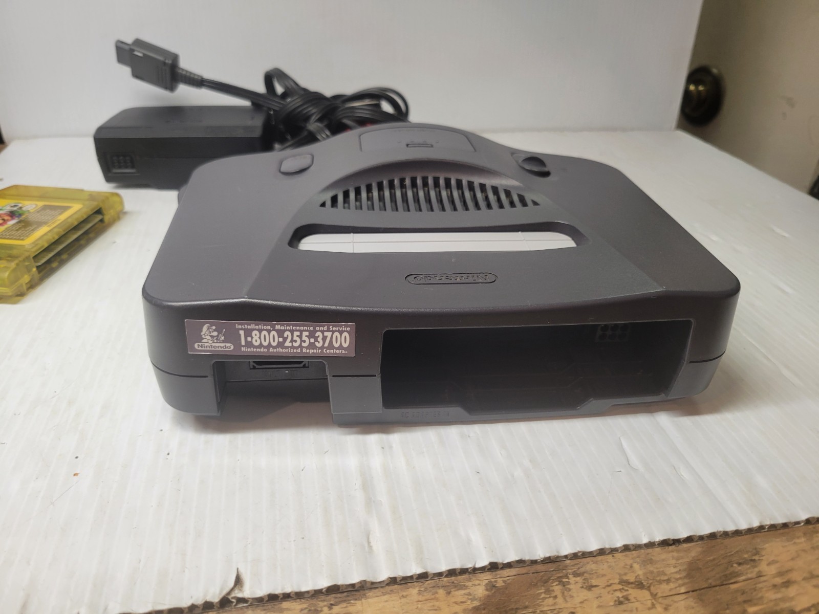 Nintendo 64 ConsolenvNUS-001 (USA) – Tested Working W/Mario Party No Cont.