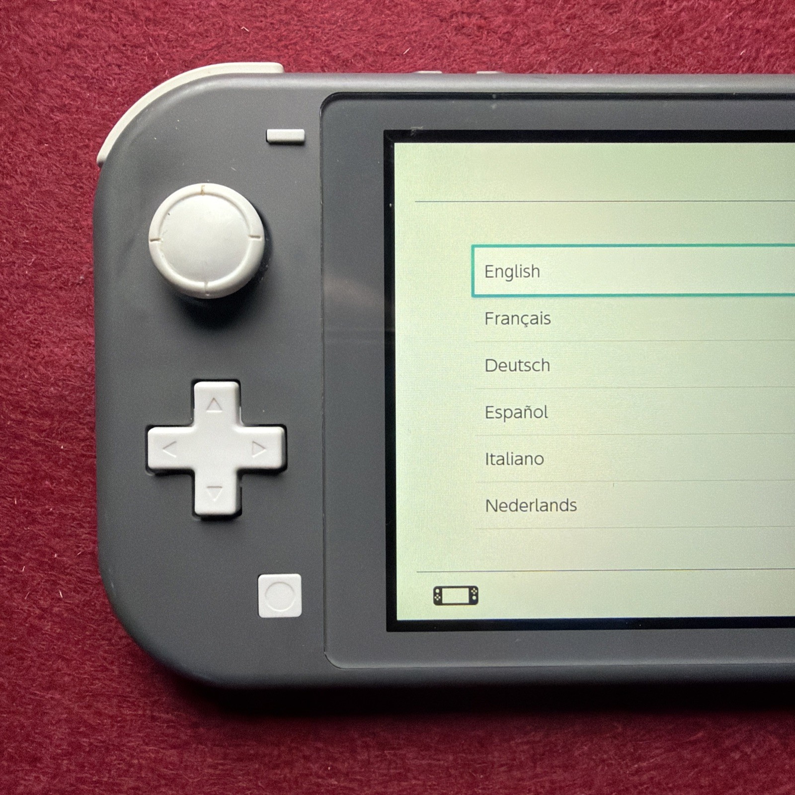 Nintendo Switch Lite Gray Handheld Console With Charger Tested And Working