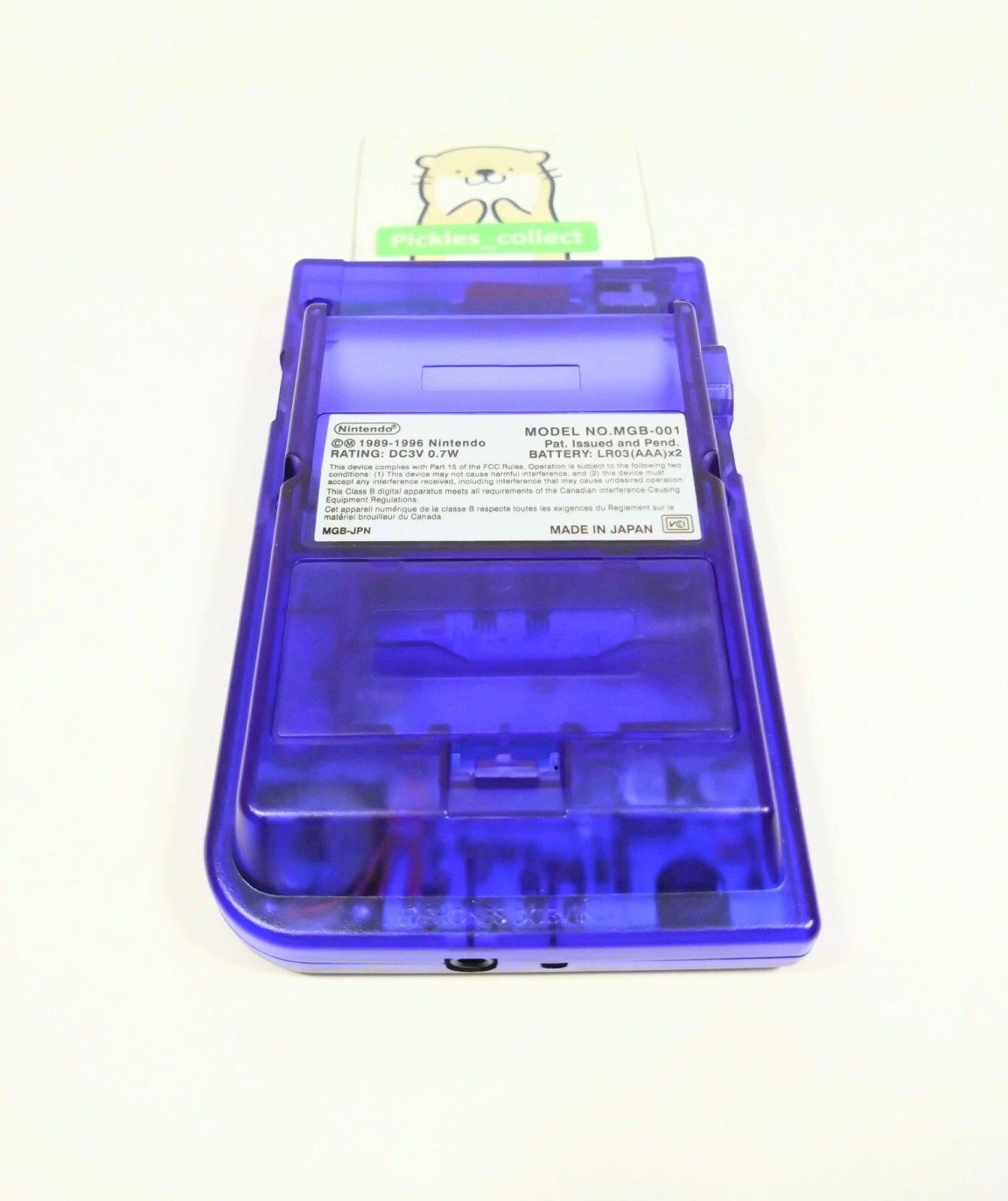 Shell Refurbished Game Boy Pocket Midnight Blue Console only MGB-001 Nintendo