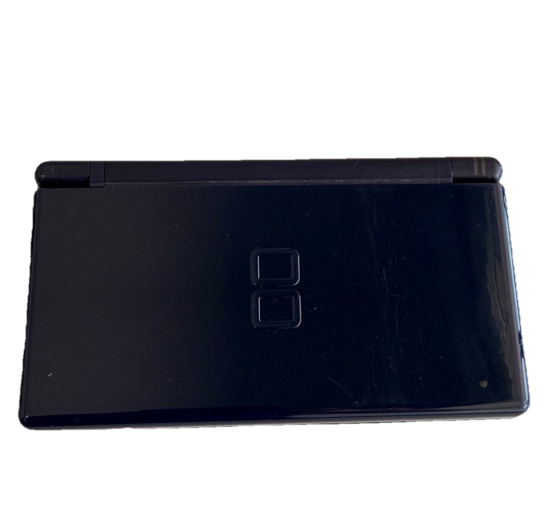 Nintendo DS Lite Handheld DSL Yellowed Screens Navy Blue DS Lite DSL Handheld