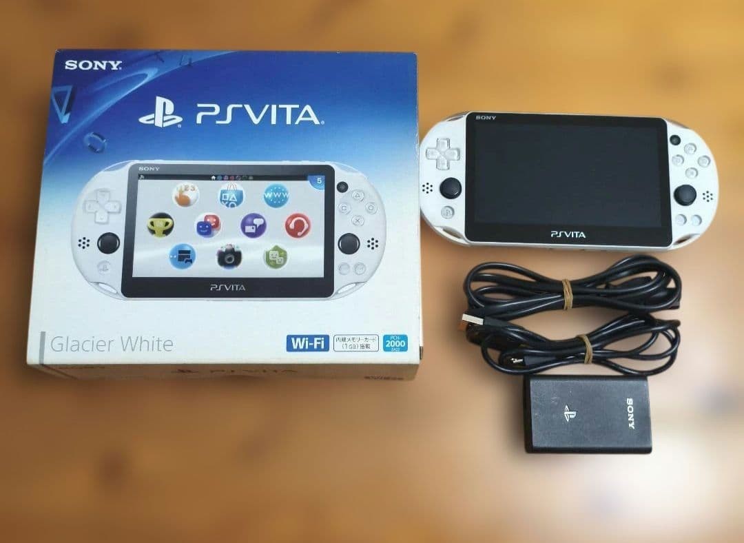 Excellent SONY PS Vita PCH-2000 Console White Tested Boxed