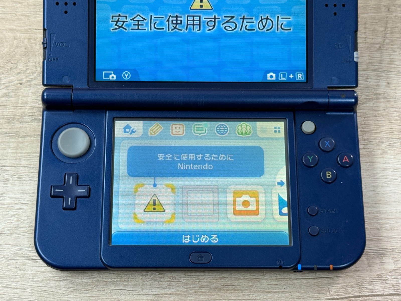IPS Nintendo New 3DS XL Metallic Blue Console IPS Top Tested D6125