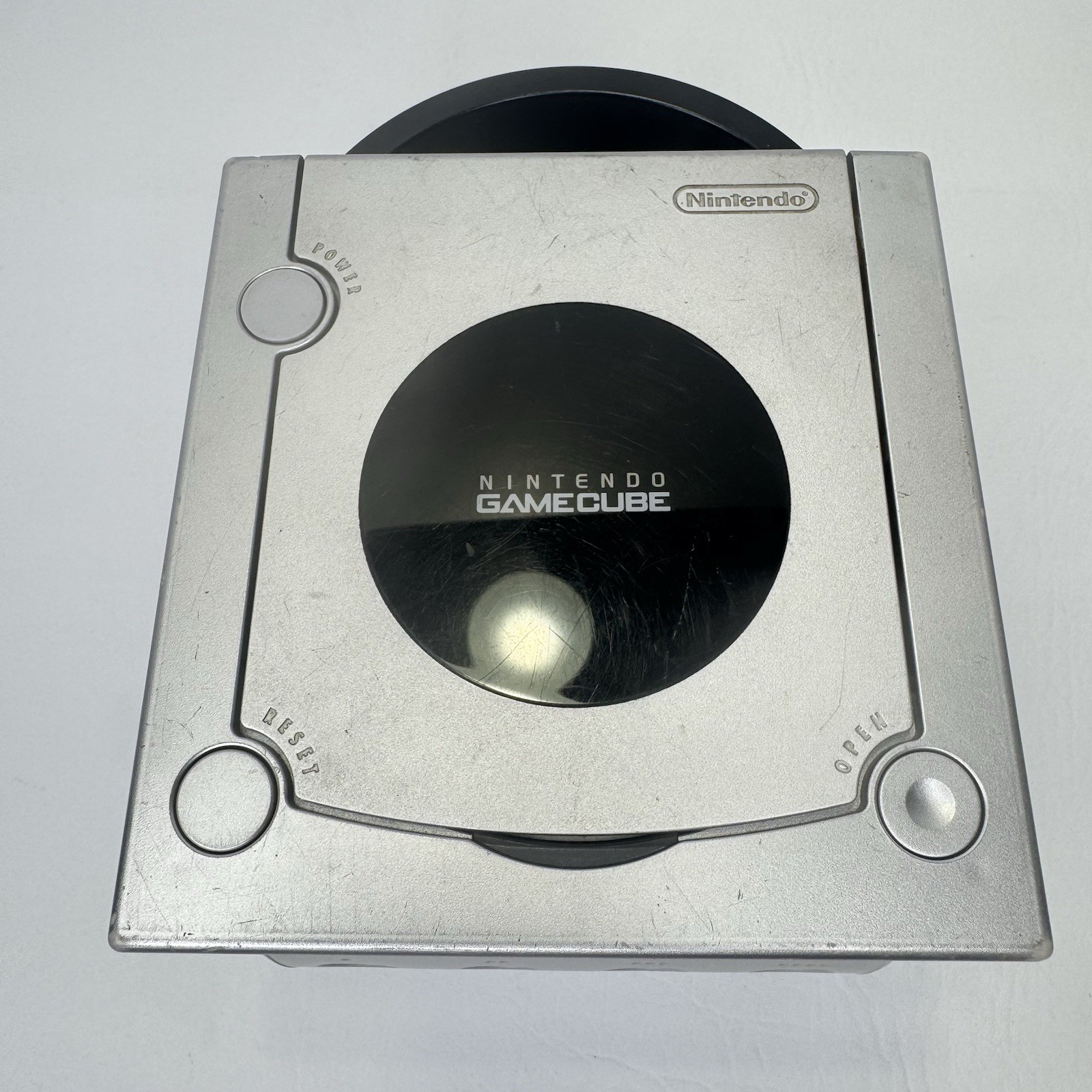 Nintendo GameCube Silver DOL-001 w/ 2 Games 1 Controller Memory Card – Tested –