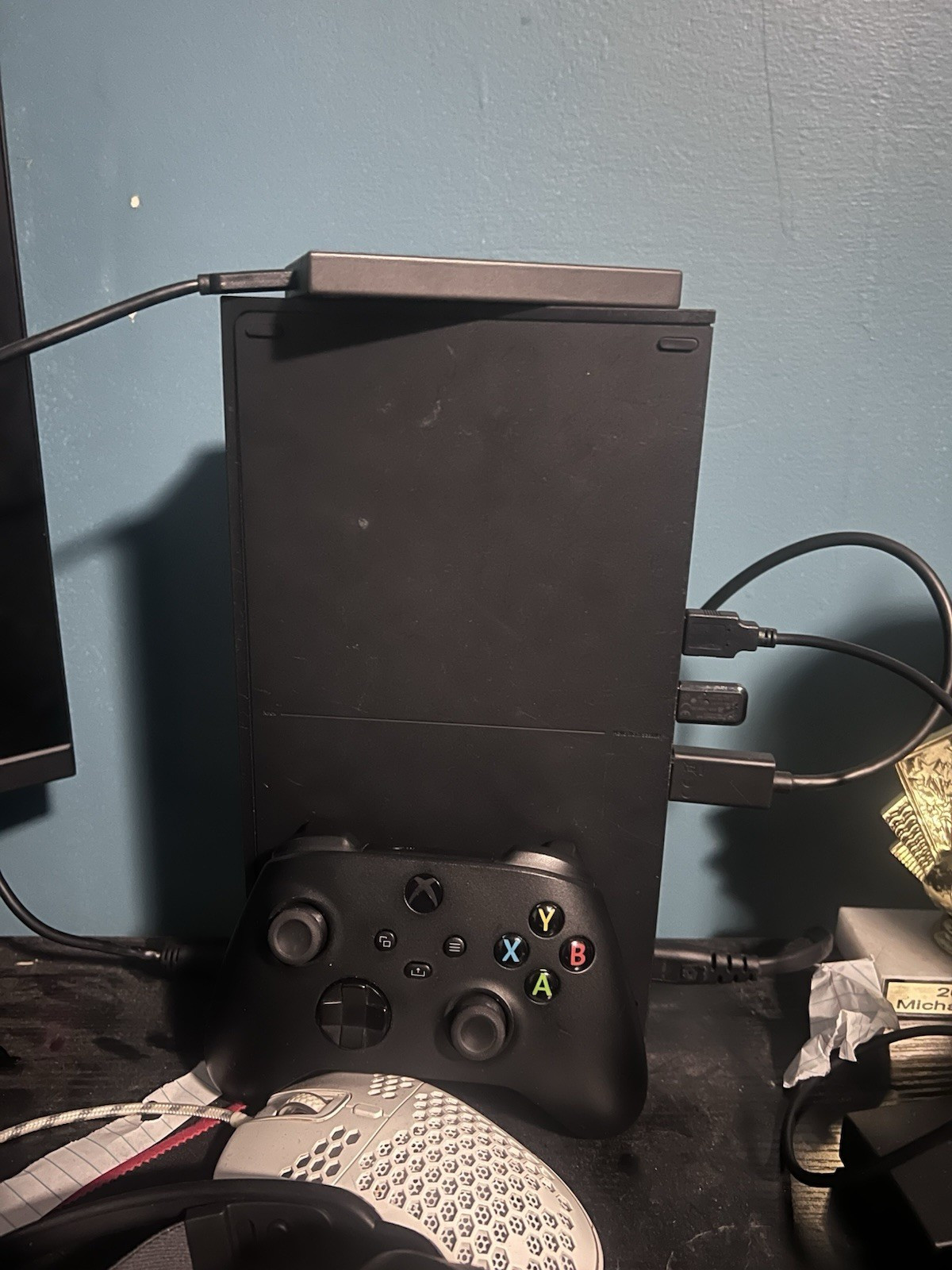 Microsoft Xbox Series s 1TB 4K Wi-Fi Black Home Console w/ Wireless Controller