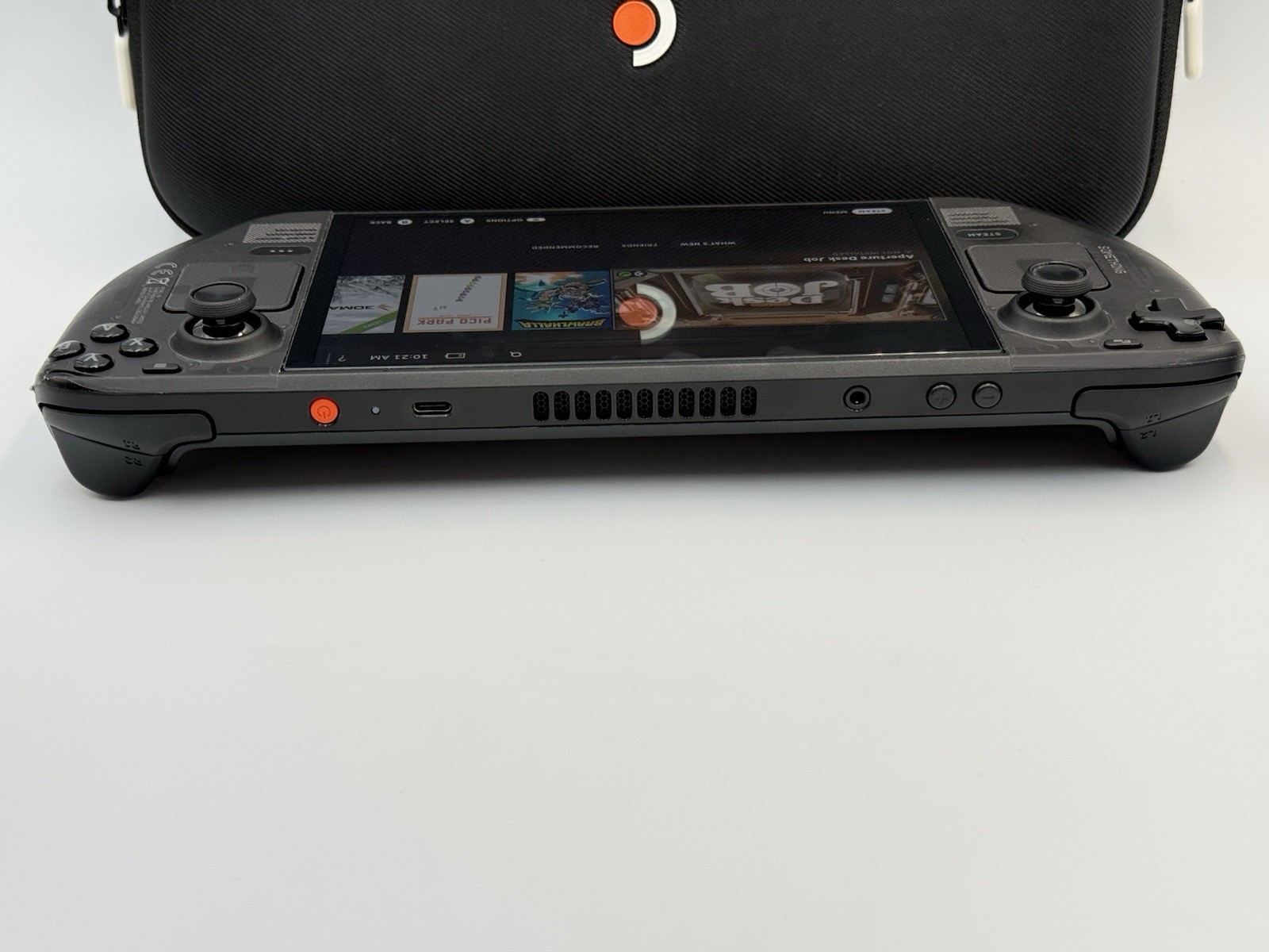 Valve Steam Deck OLED 512GB Gaming Console Case & Charger Thumb Grips BH: 100% 4