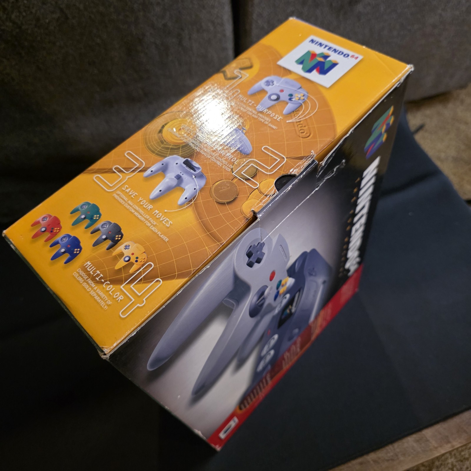 Nintendo 64 Console – Complete in Original Box – Tested, Works – All Authentic