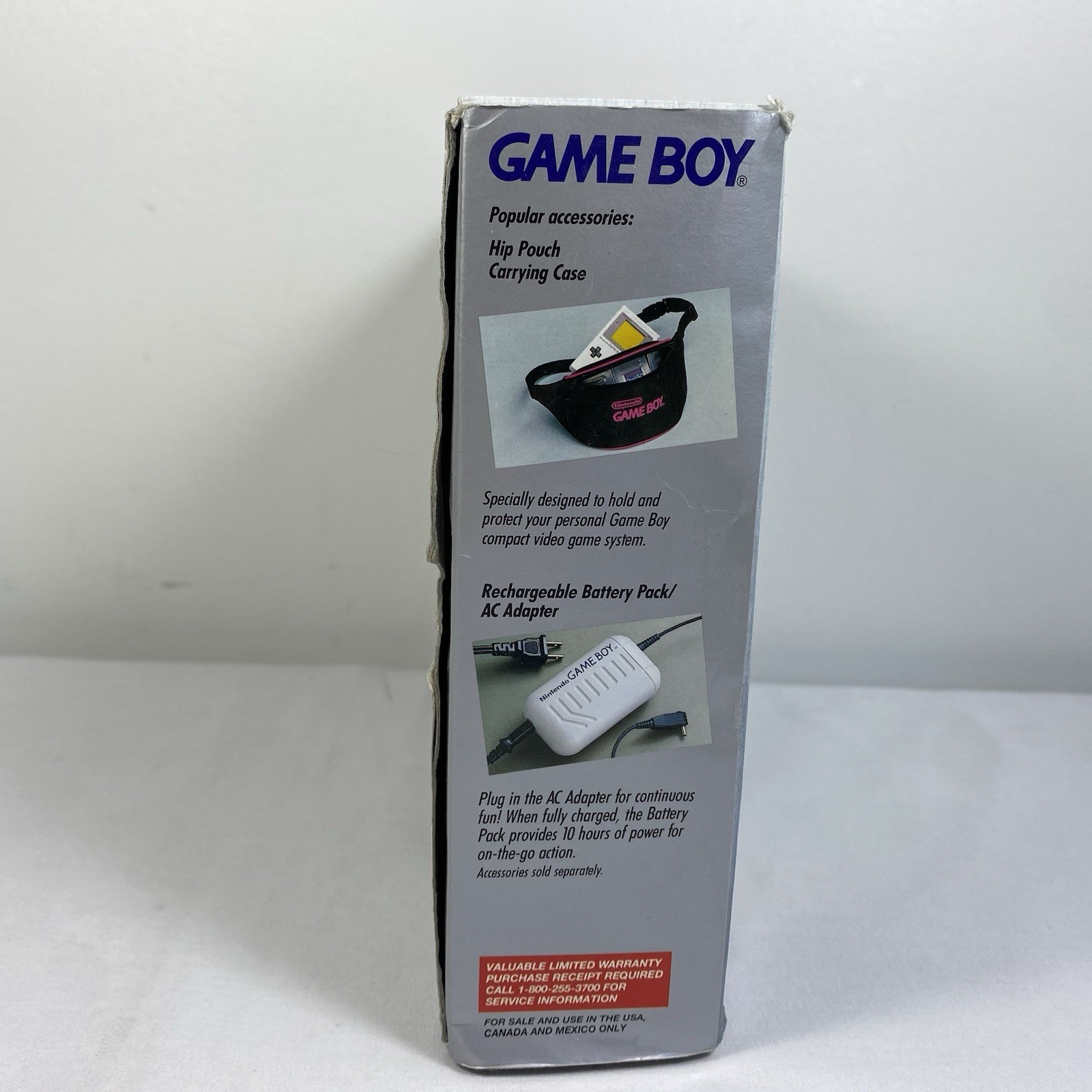 Original Nintendo Game Boy Console System Near Complete w/ Box Manual Tetris