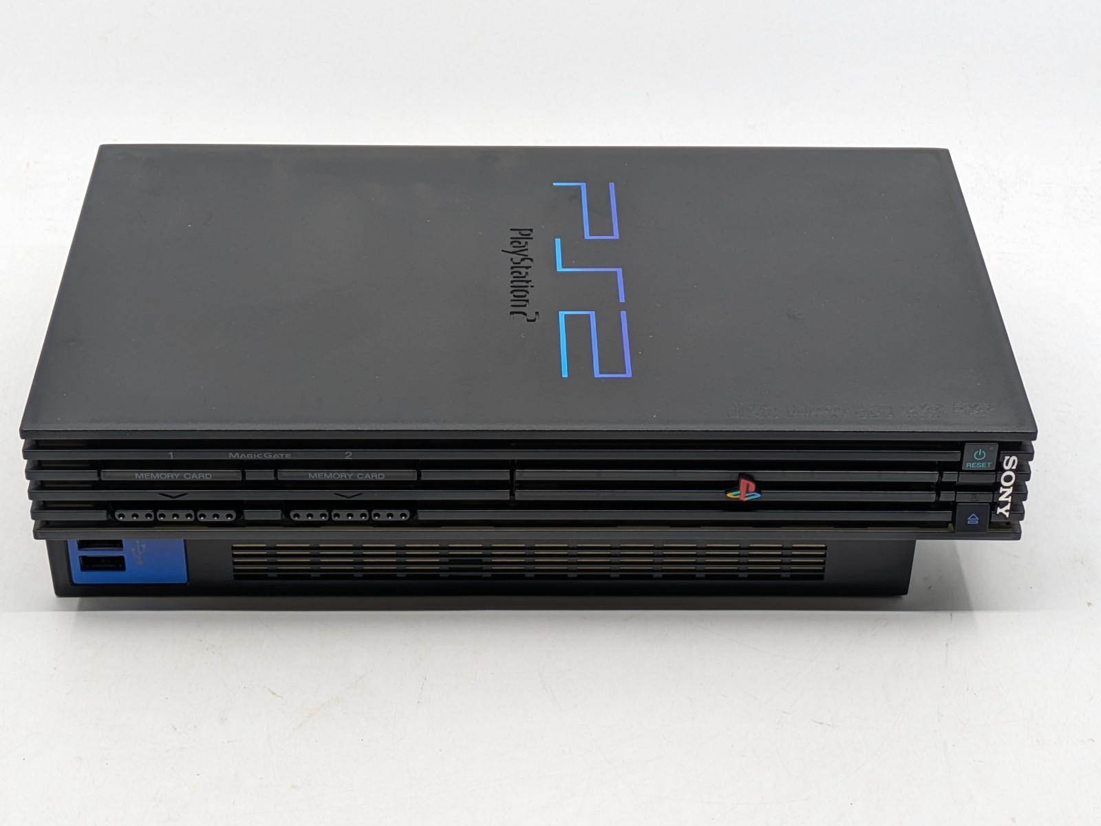 Sony PS2 Midnight Black SCPH-50000NB NTSC-J Console Boxed Tested w/ Controller
