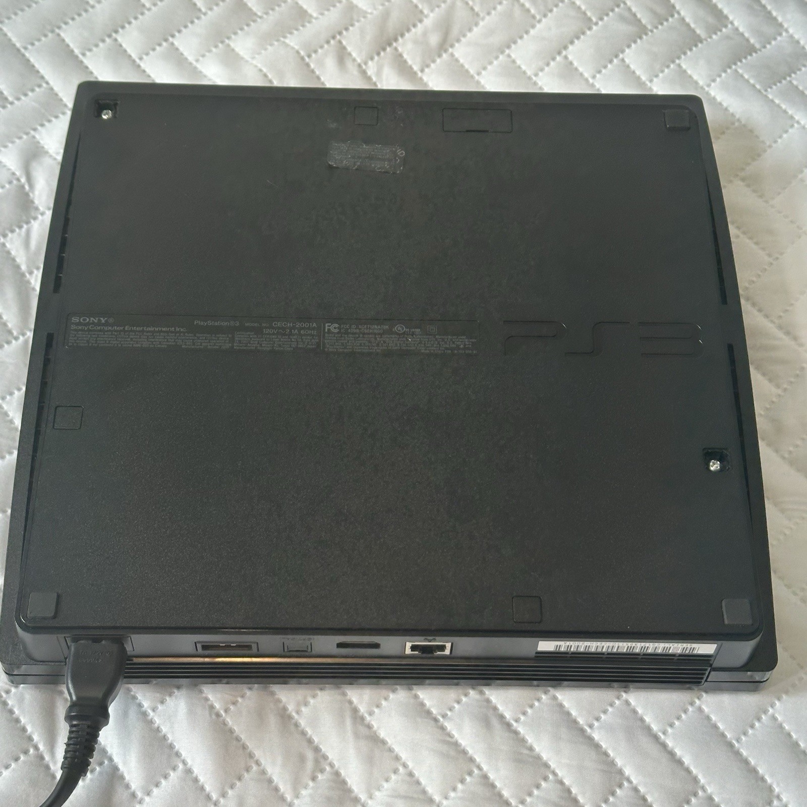 Sony PlayStation 3 PS3 Slim Console Bundle W/Controller & 6 Games (Tested)