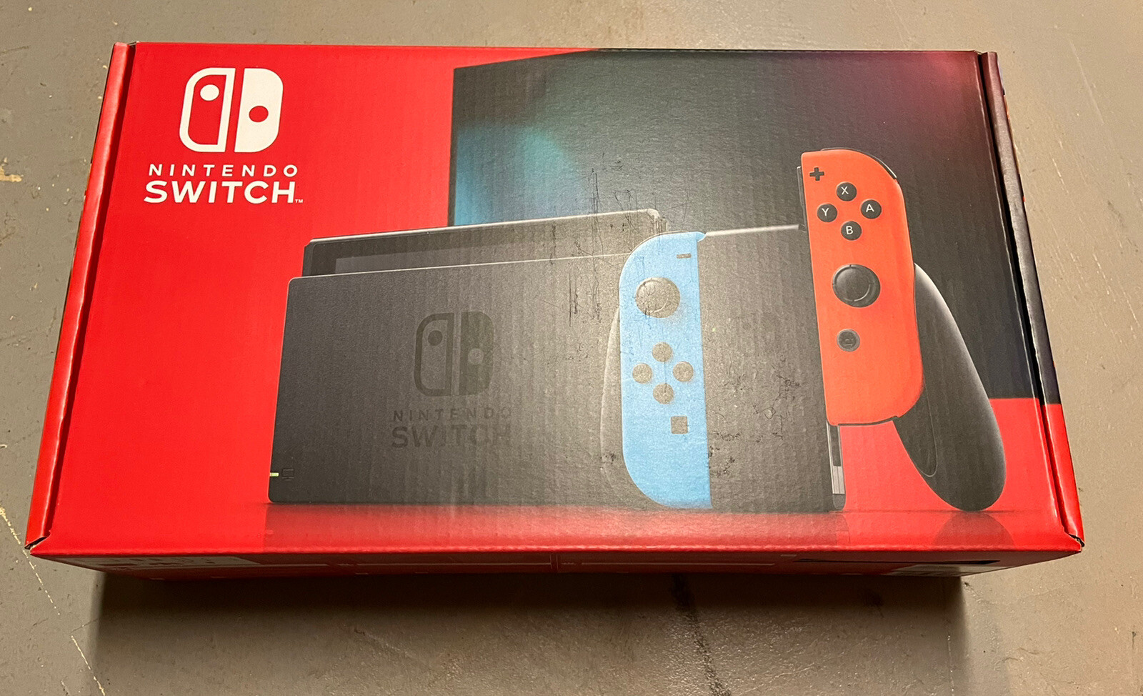 New Nintendo Switch HAC-001 HAD S KABAA USZ Handheld Console Neon Red/Neon Blue
