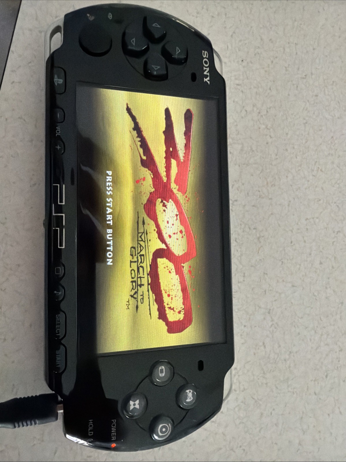 Sony PSP-3000 Black Games Games Games Charger Tested 128 Gb Sd Card