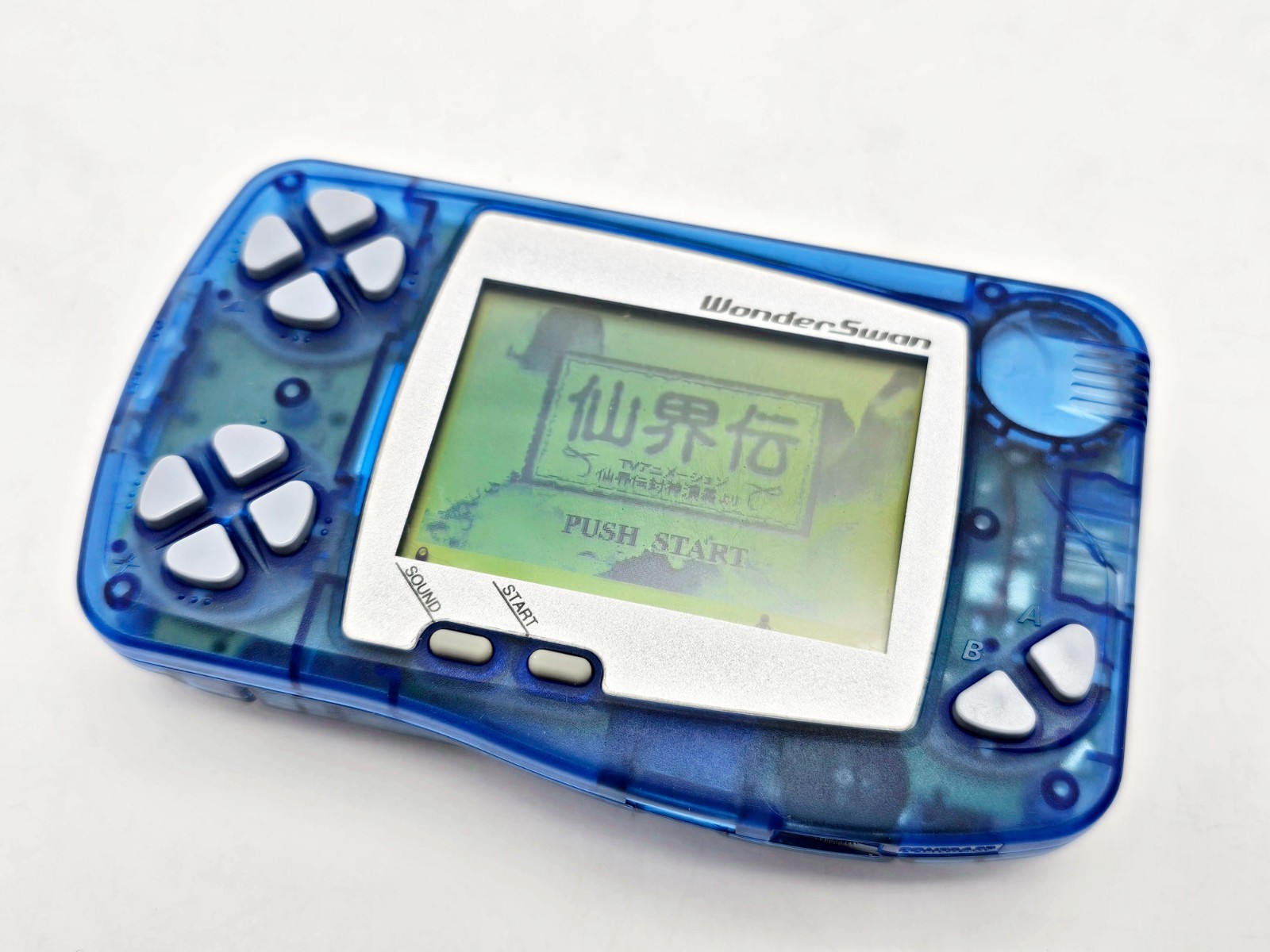 Bandai Wonderswan Clear Blue 847 Japan