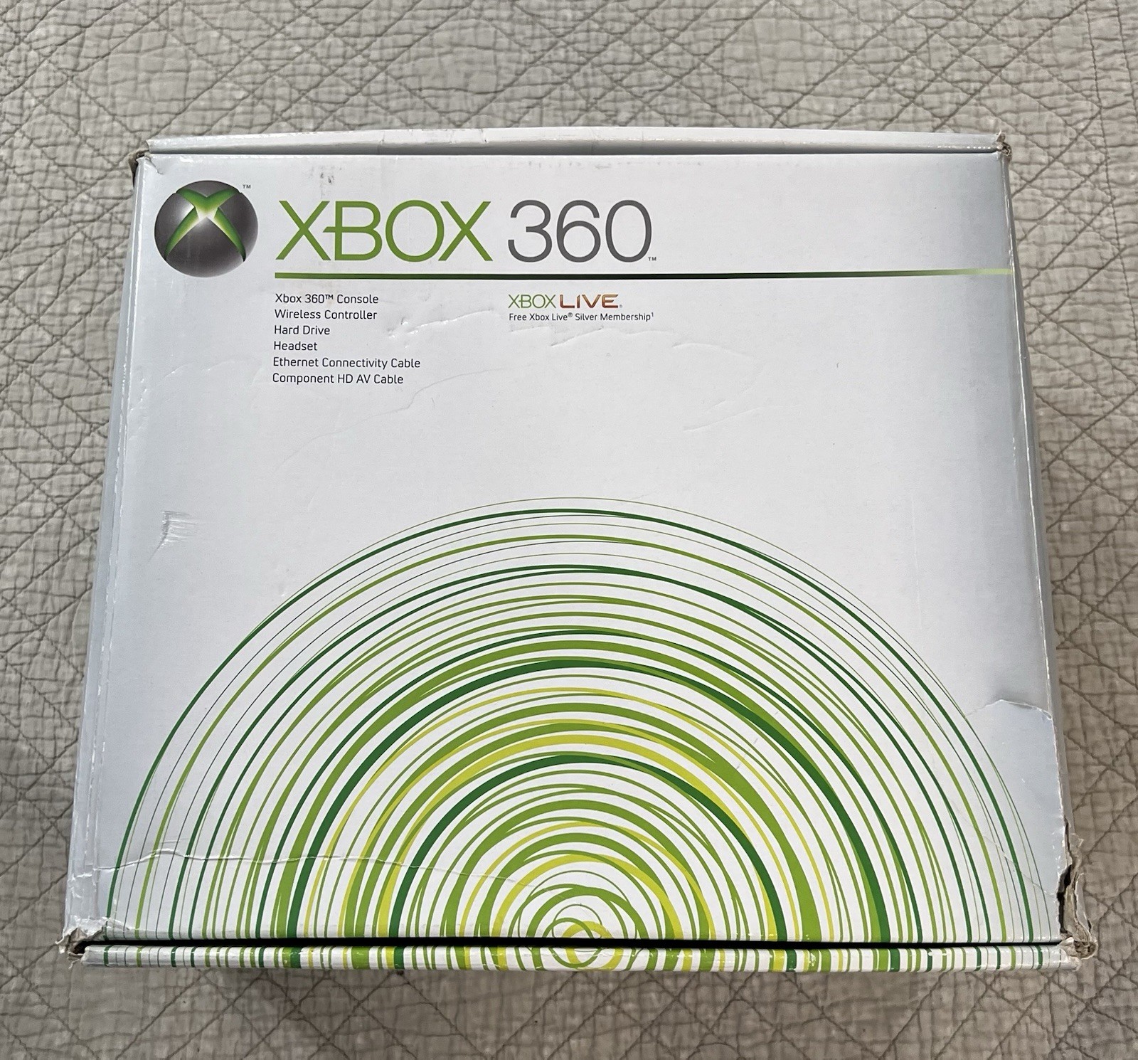 Microsoft Xbox 360 Console 20GB Complete CIB W/ 6 Games TMNT + Dragon Age