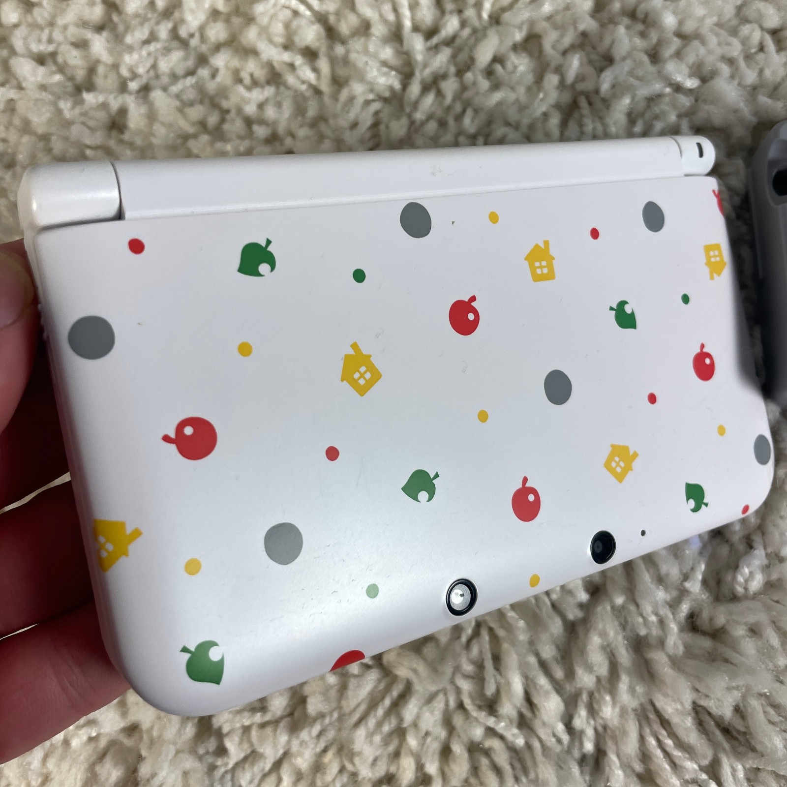 Nintendo 3DS XL Console Animal Crossing New Leaf Edition Handheld SPR-001 Tested