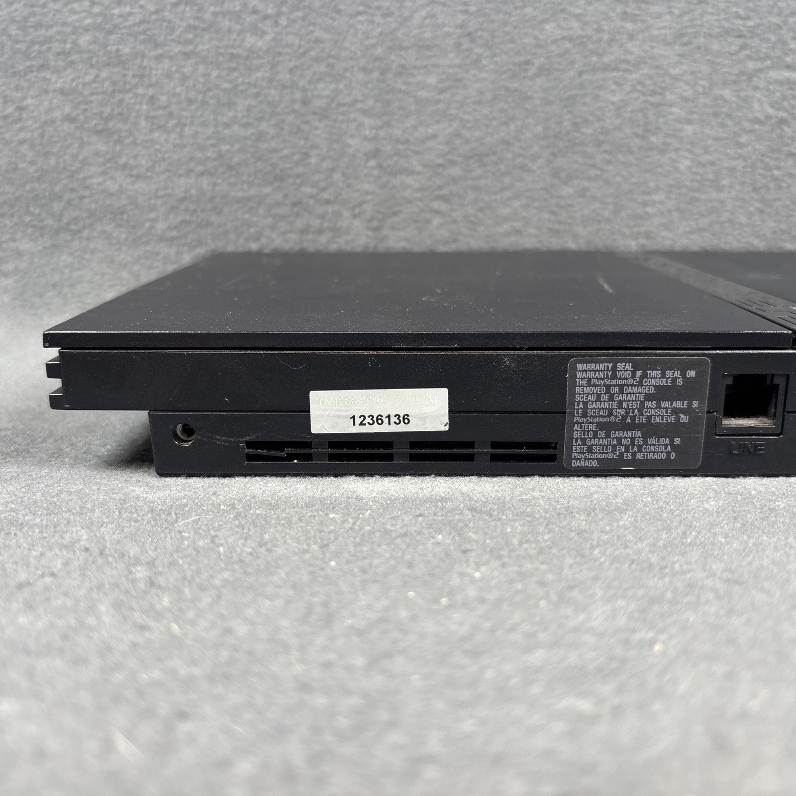 PlayStation 2 Slim SCPH-70012 Black Console w/ Cables – Tested, READ DESCRIPTION