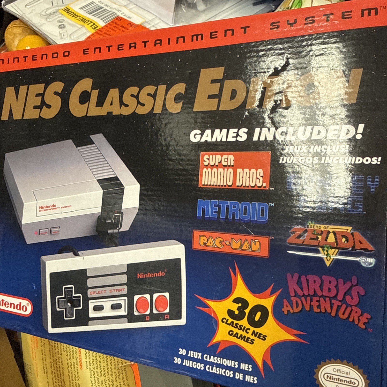 Nintendo Classic Mini SNES 512MB Game Console – Gray