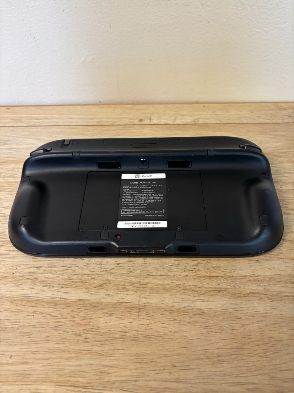 Nintendo Wii U Black 32GB Video Game Console Working See Description