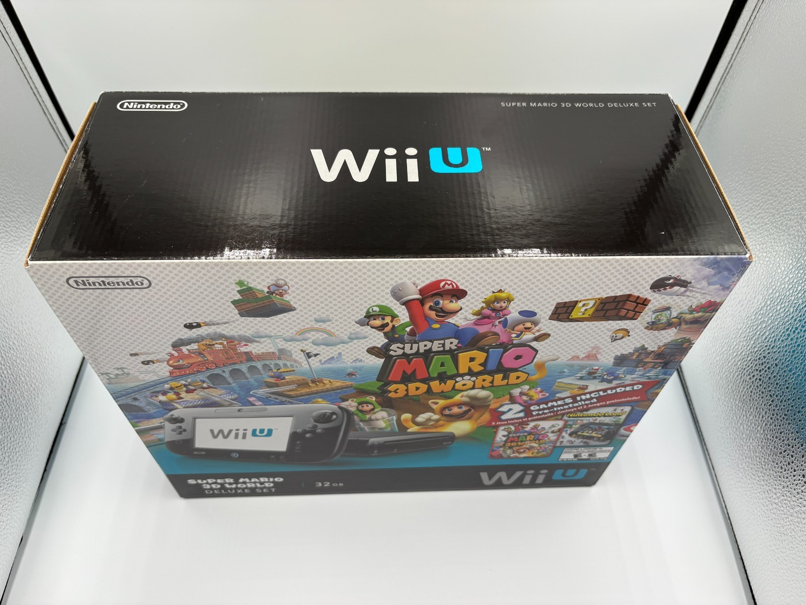 Nintendo Wii U 32GB – Super Mario 3D World Deluxe Set CIB Complete Box Pristine