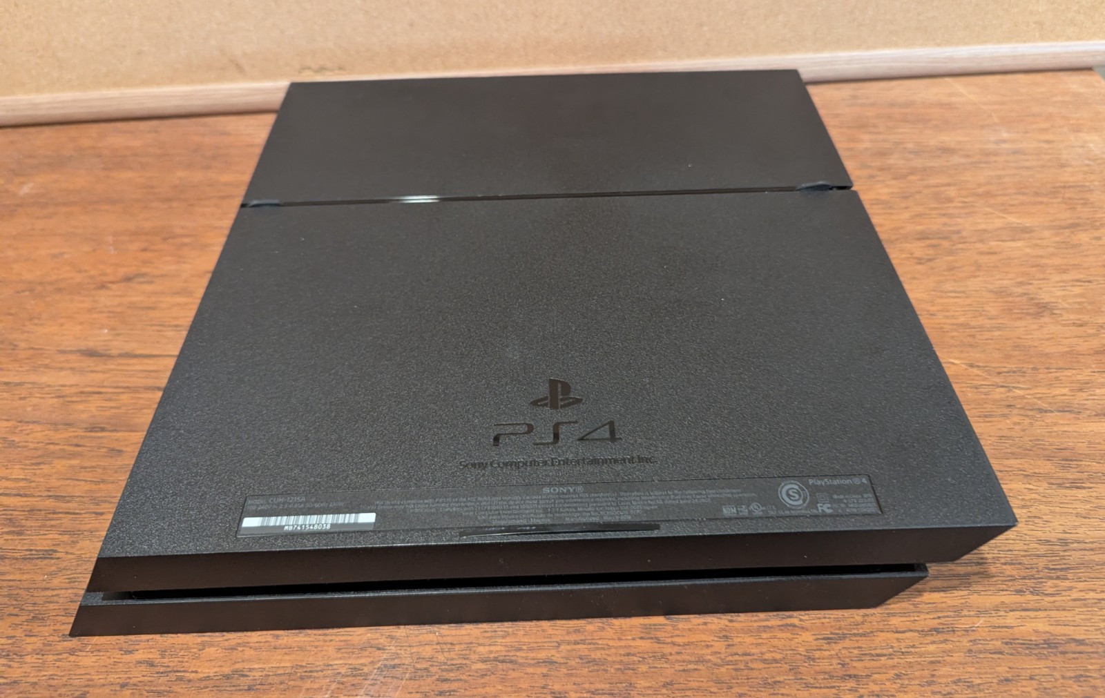 Sony PlayStation 4 PS4 500GB Black Console Gaming System w/Cords CUH-1215A