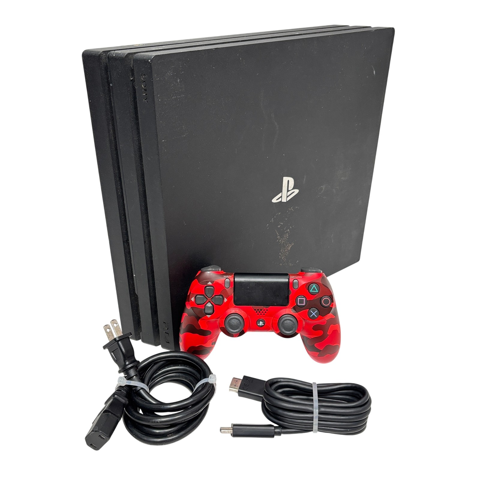 Sony PlayStation 4 Pro CUH-7015B 1TB Black Body Home Video Game Console – 7482