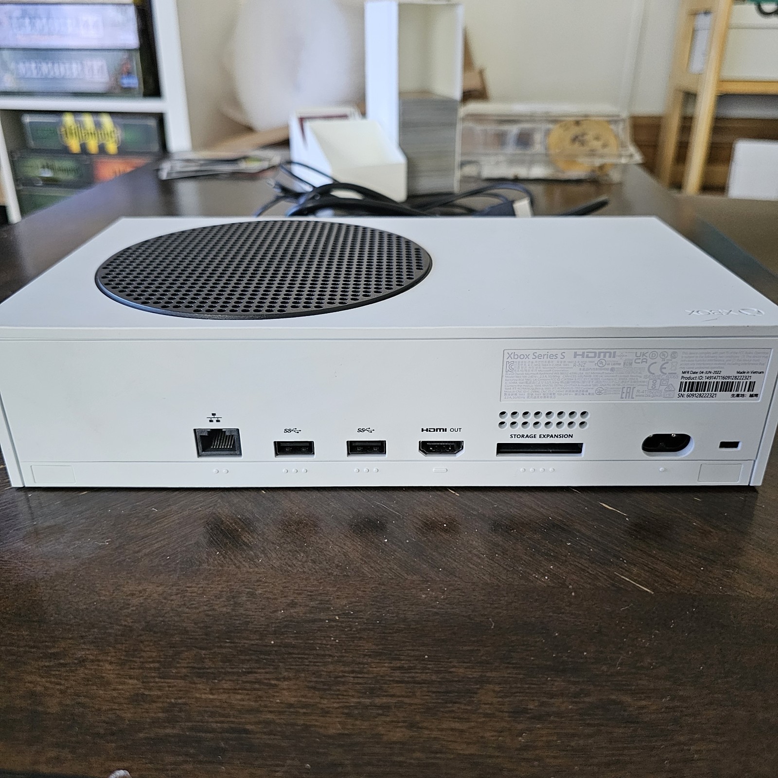 Microsoft Xbox Series S 512GB Video Game Console – White W/wired Controller