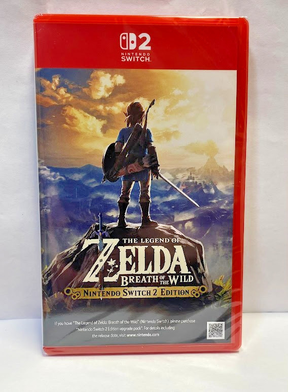 The Legend of Zelda Breath of the Wild+Tears of the Kingdom Switch 2 New Bundle