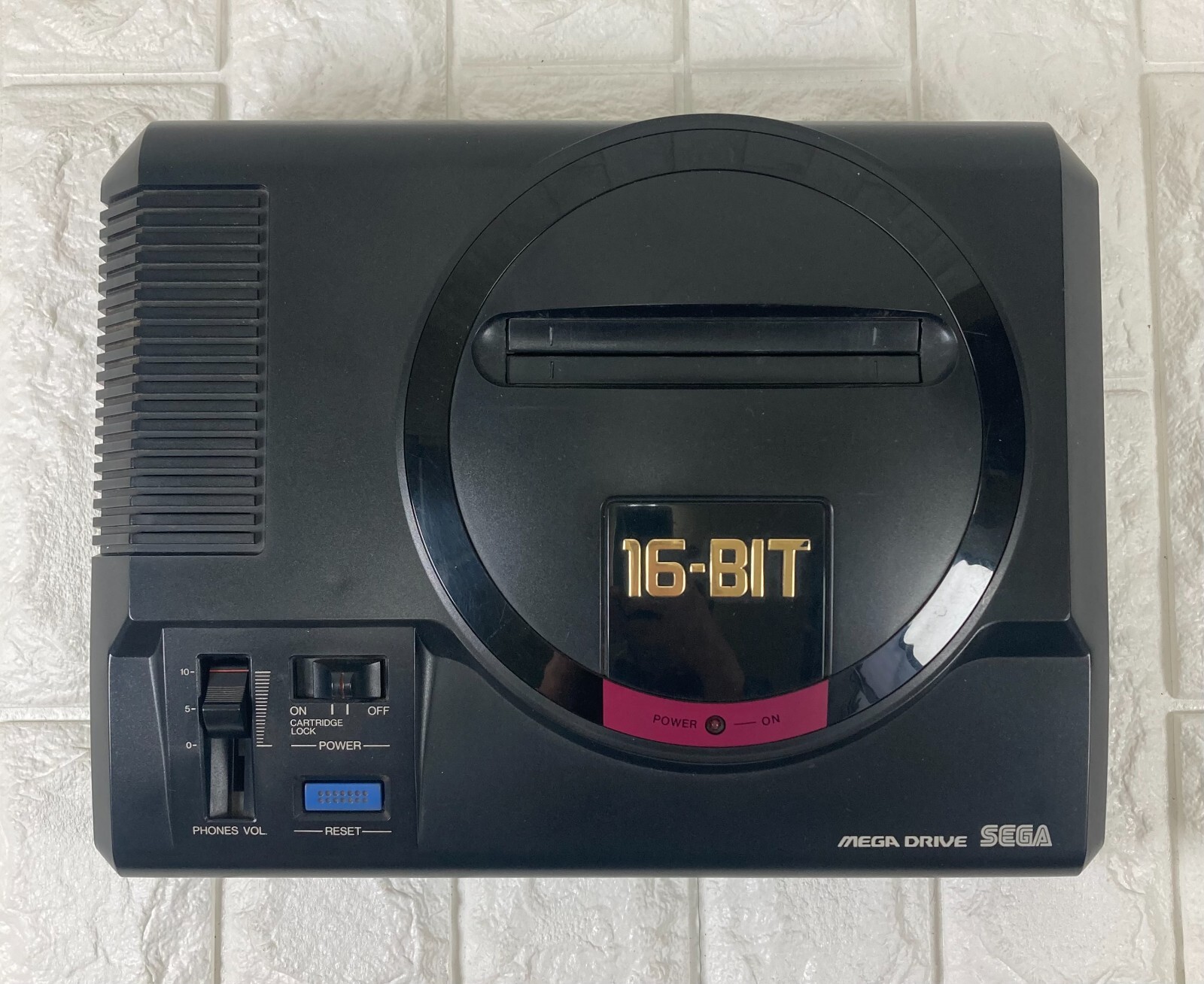 MEGA DRIVE PLUS 1 SONIC Console Boxed Tested System +1 games SEGA Japan#02