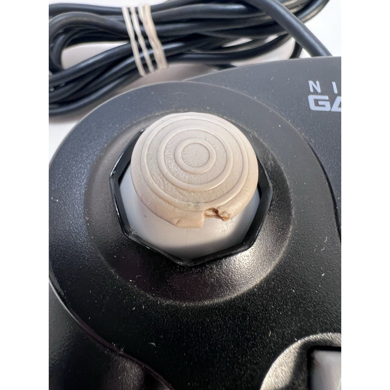 GameCube Black Console (DOL-001) 1 OEM Controllers, Power Cord, AV Cable – EUC