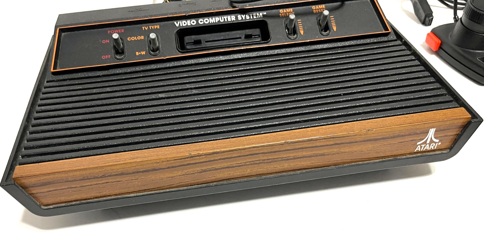 ATARI CX-2600 Console «Bundle» Controllers 32x Games Binders Joysticks UNTESTED