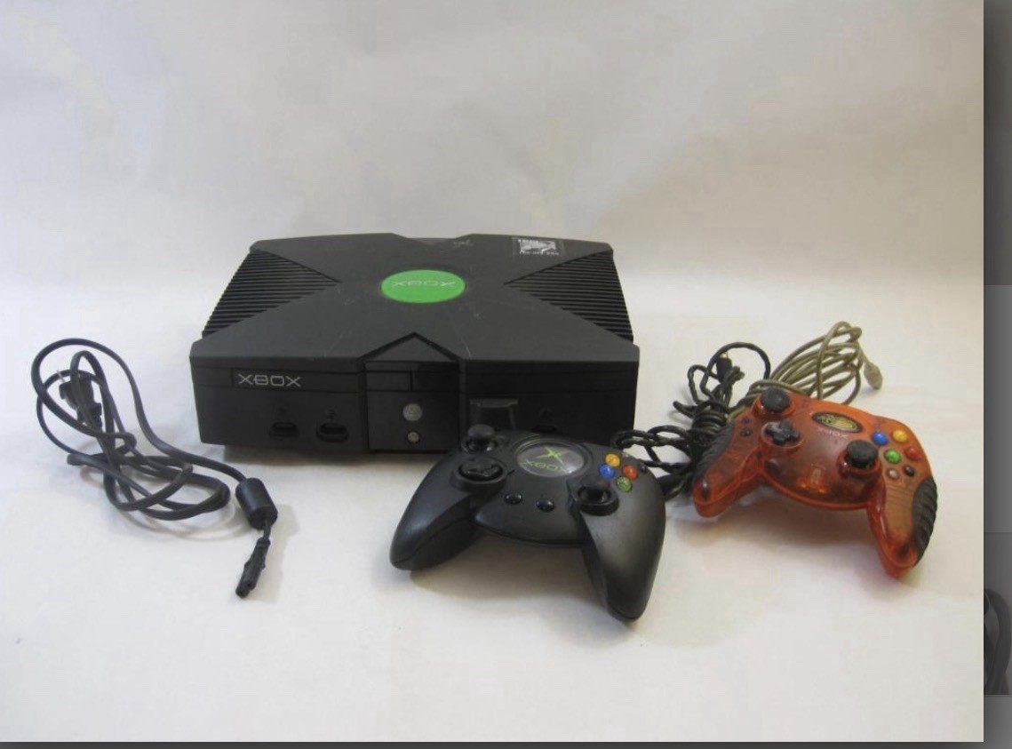 Microsoft XBOX Original Classic Console Bundle w/ 2 Controllers + Extras