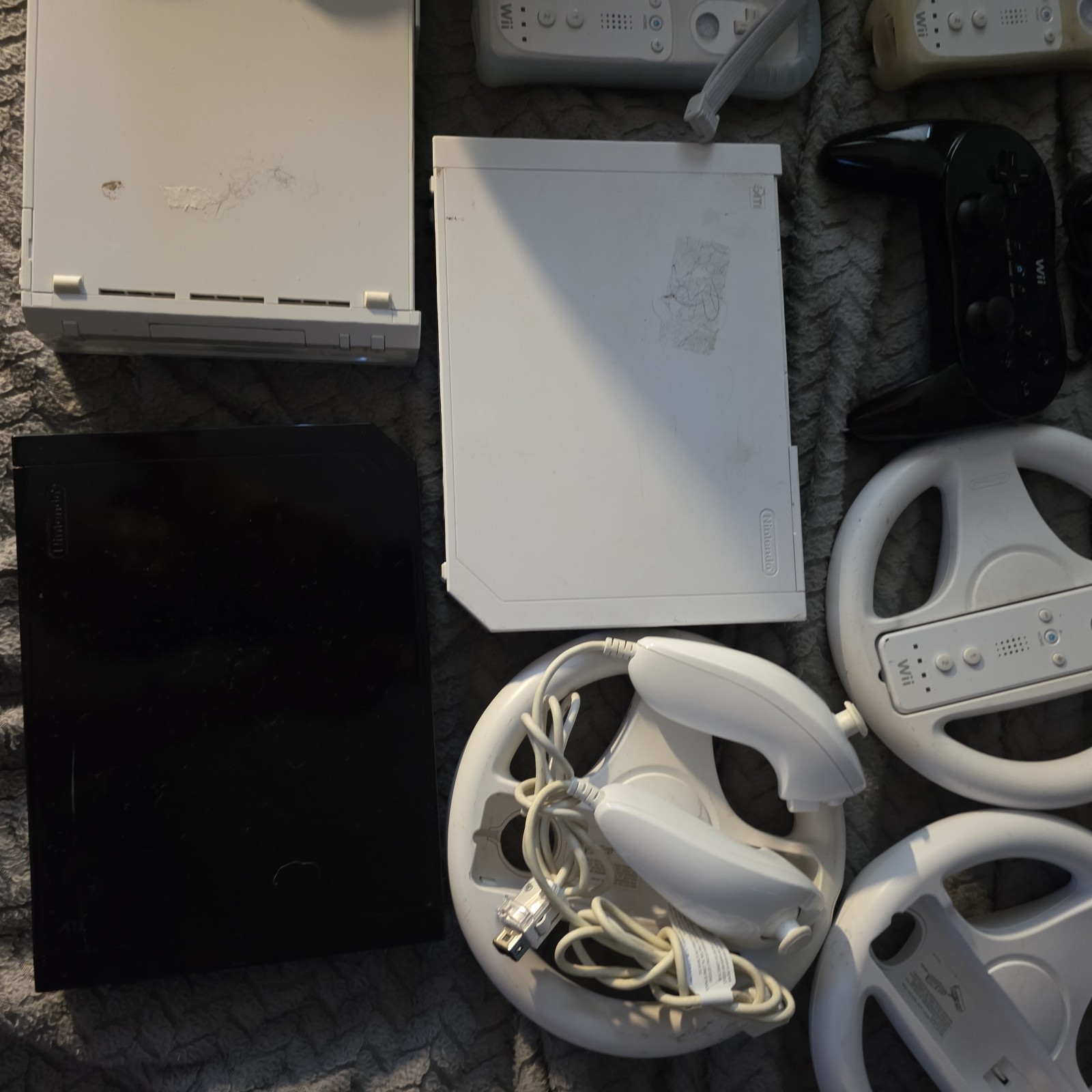 Huge Nintendo Wii Bundle Lot With Games & Controllers Console Tested & Working!