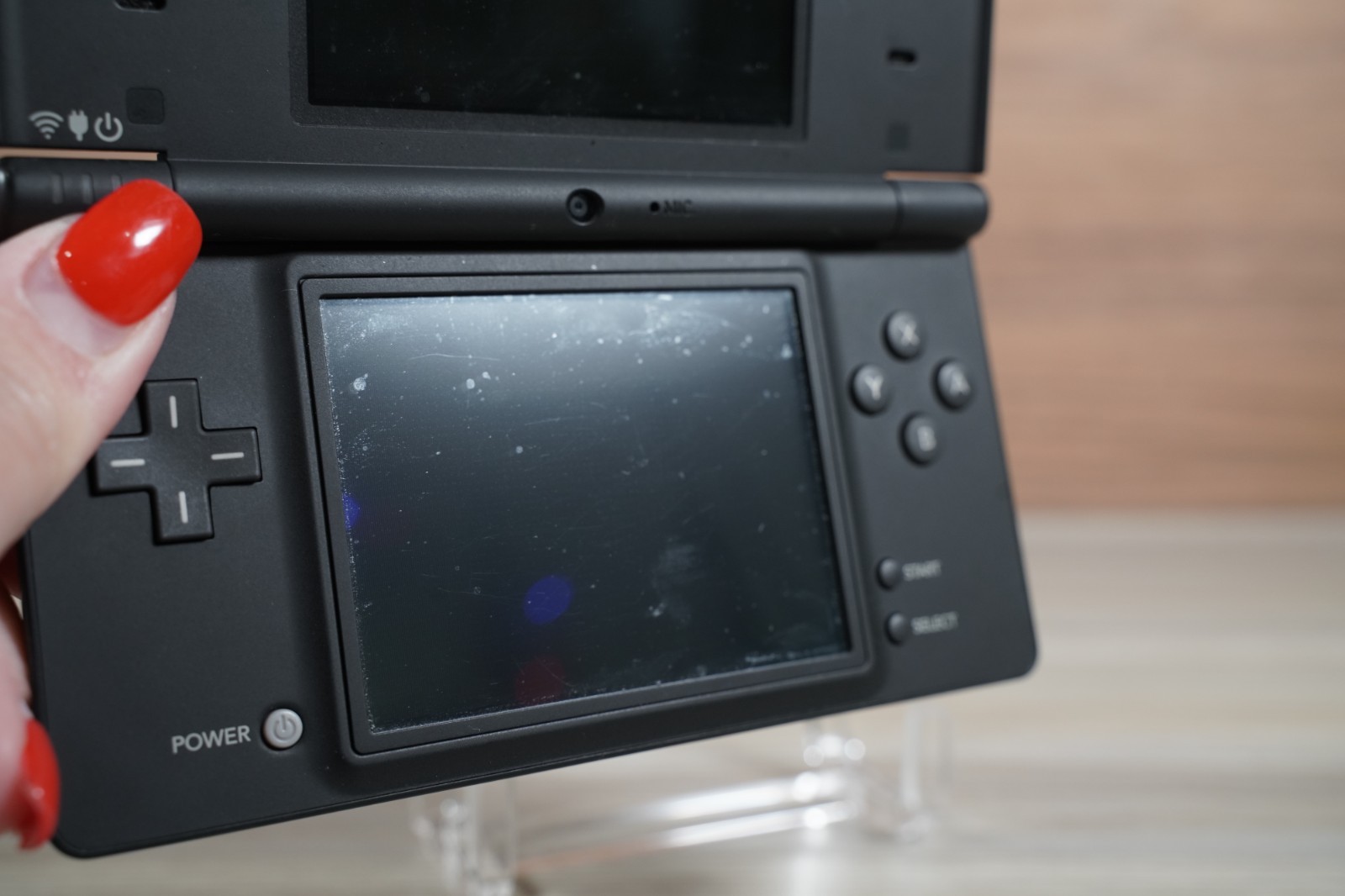 Matte Black Nintendo DSi Handheld Console – tested, clean, with new charger