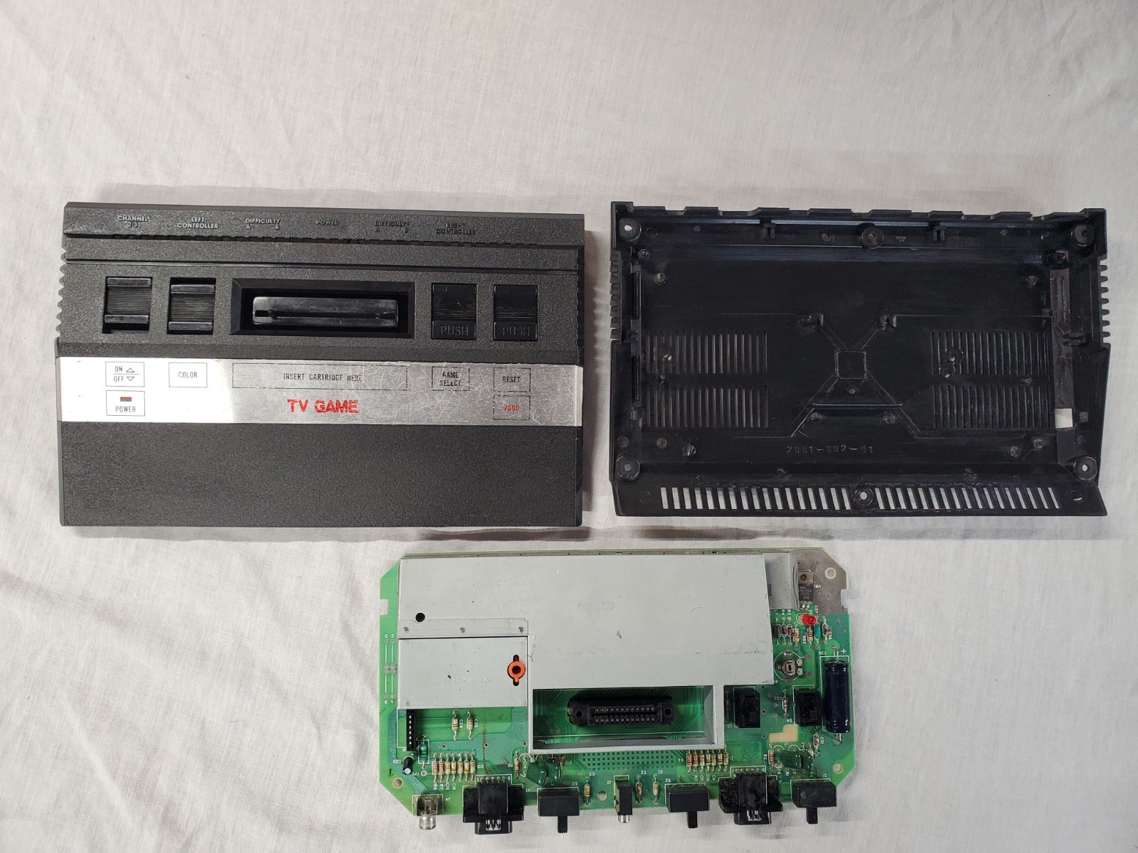 Atari 2600 Clone China PAL-M Rare Bootleg NTSC Board Swapped