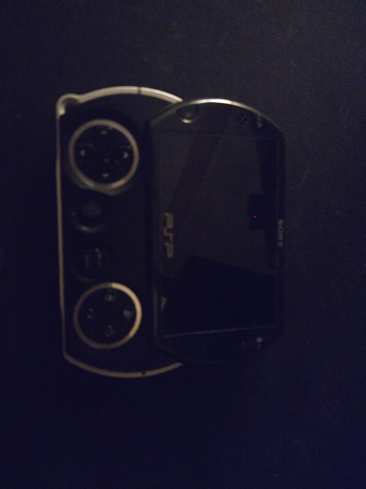 PSP Go PlayStation PSP-N1000 Black Piano Game Console No Charger