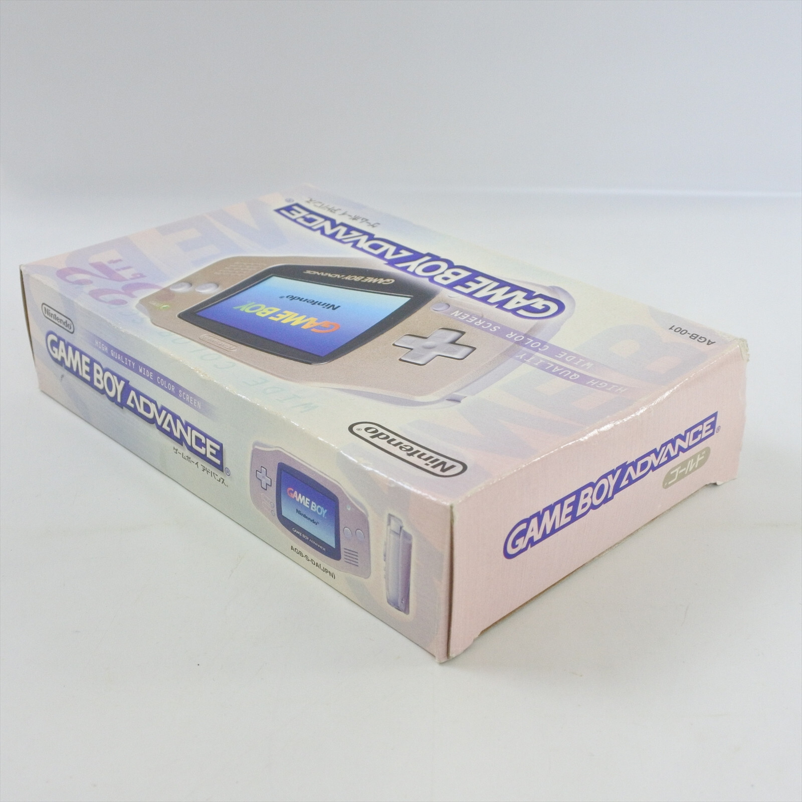 Gameboy Advance Console GOLD Boxed AGB-001 Nintendo AH11374982 CHINA gba