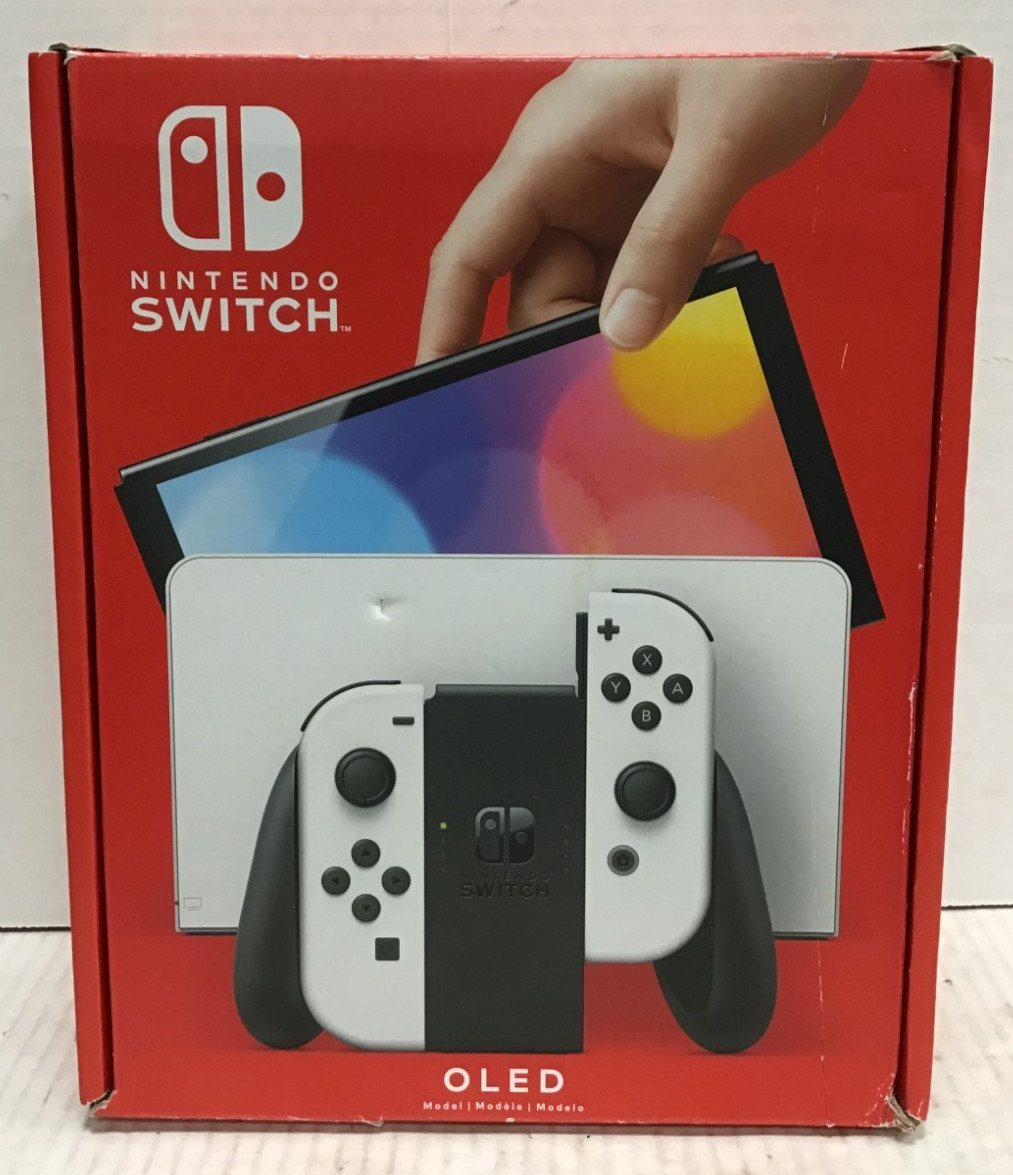 (MA3) Nintendo Switch OLED Model HEG-001 Handheld Console – 64GB (White)