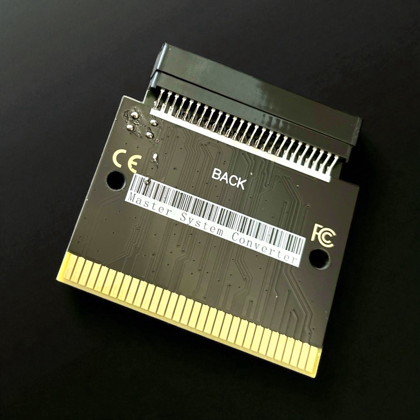 Sega Genesis (Mega Drive) to Master System Adapter Power Base Converter Mini